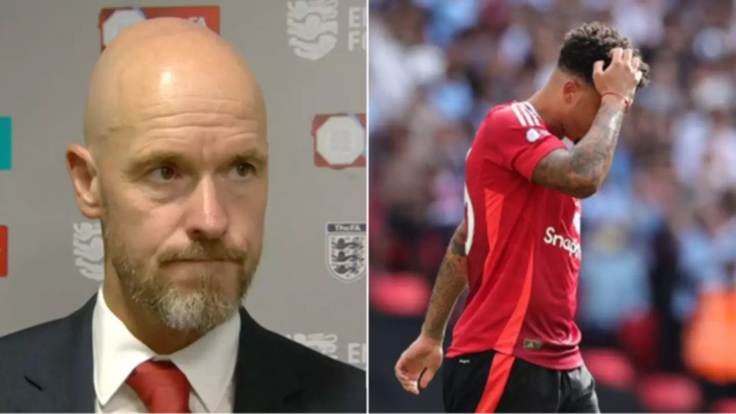 Erik ten Hag’s response when asked about Jadon Sancho’s penalty miss speaks volumes